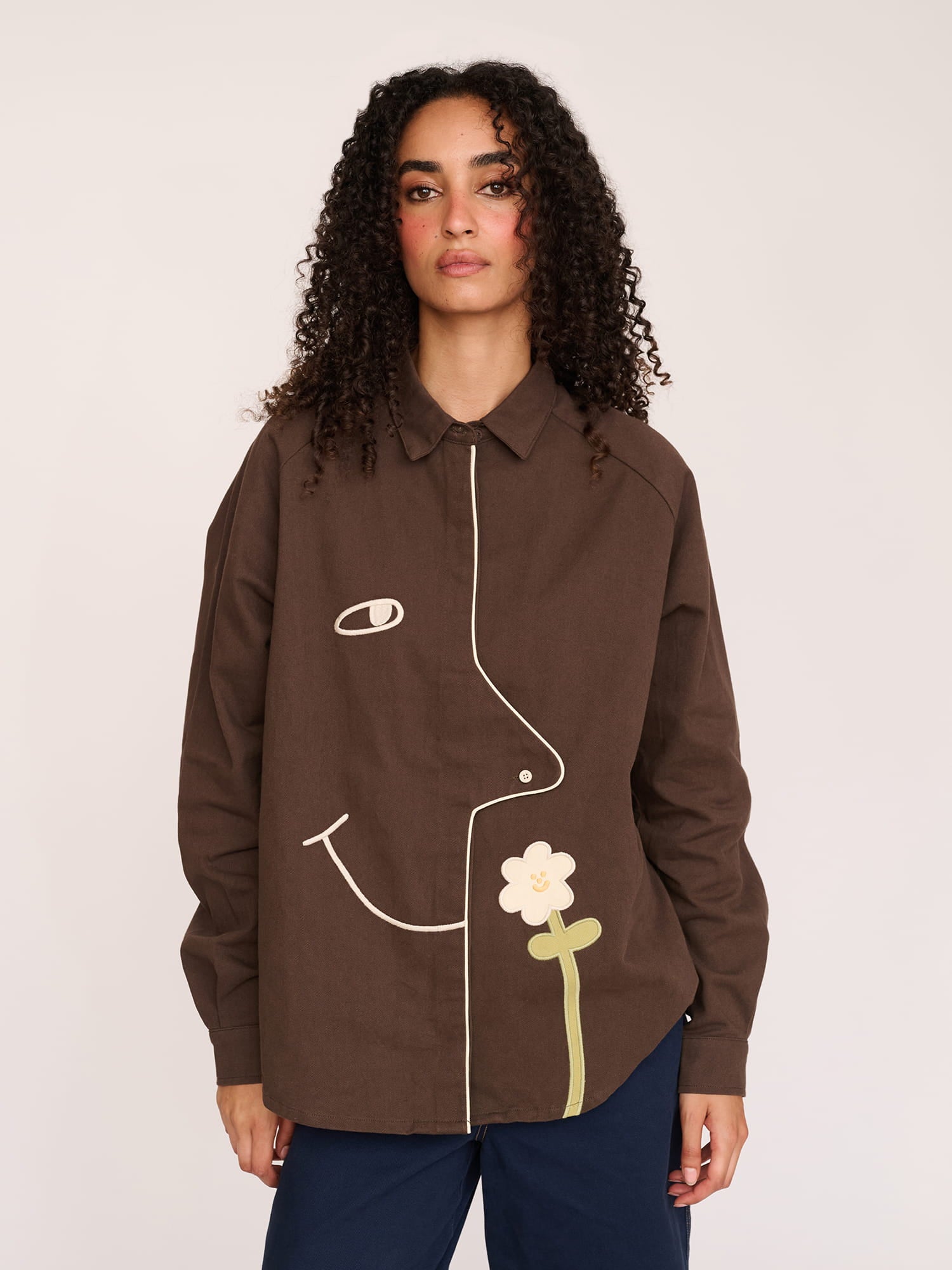 Big Face Flower Shirt - Image 4
