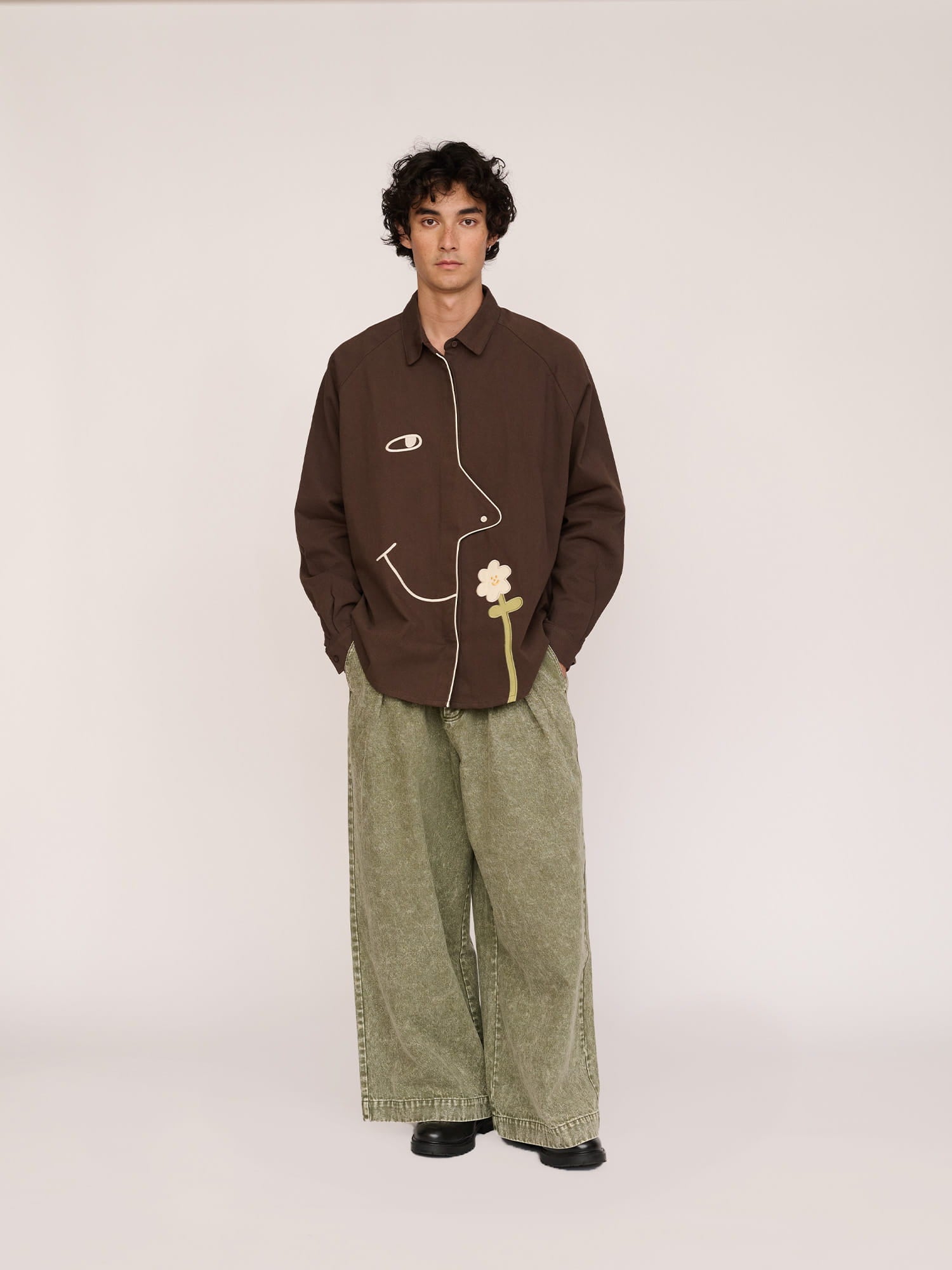 Big Face Flower Shirt - Image 6