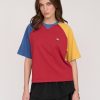 Colour Block Raglan T-shirt