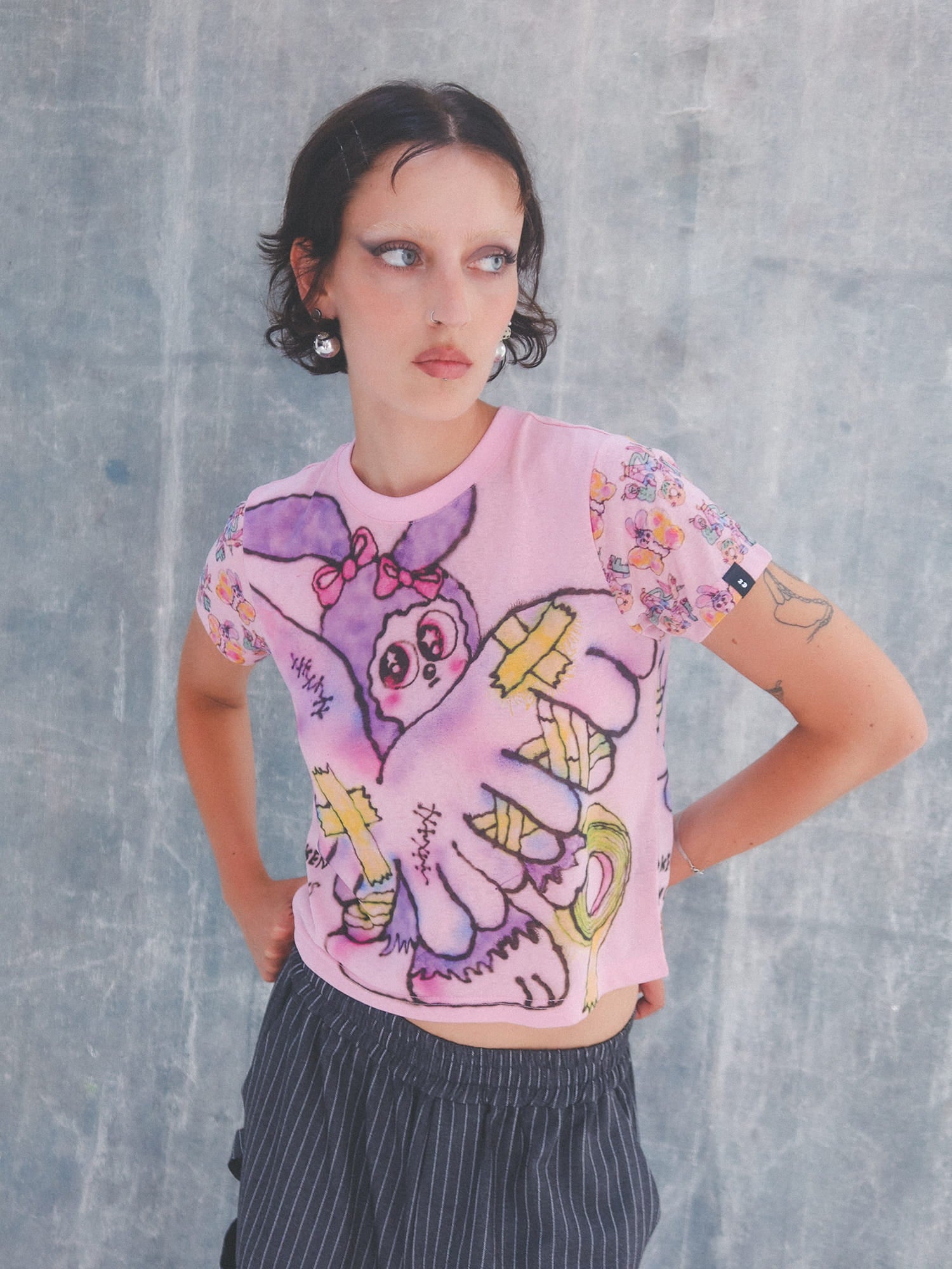 Broken Wings Fitted T-Shirt