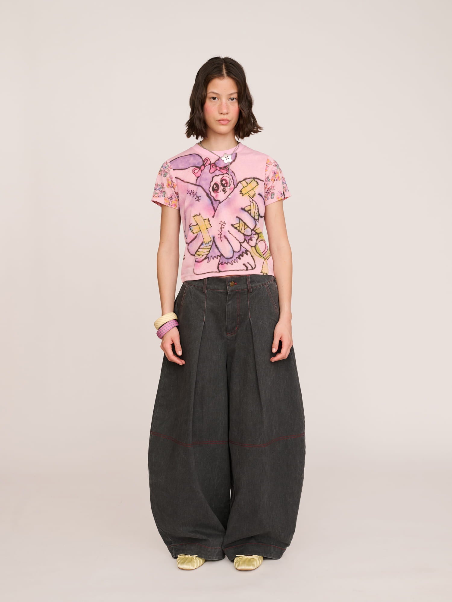 Broken Wings Fitted T-Shirt - Image 3