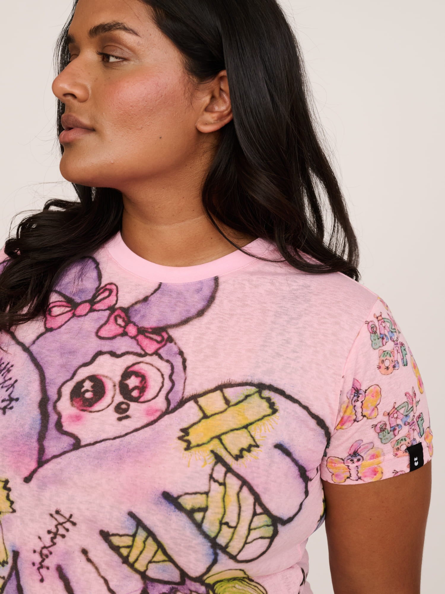 Broken Wings Fitted T-Shirt - Image 4