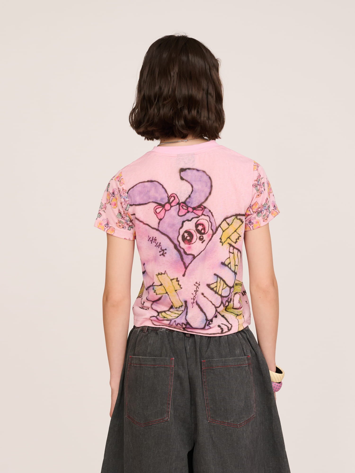 Broken Wings Fitted T-Shirt - Image 5