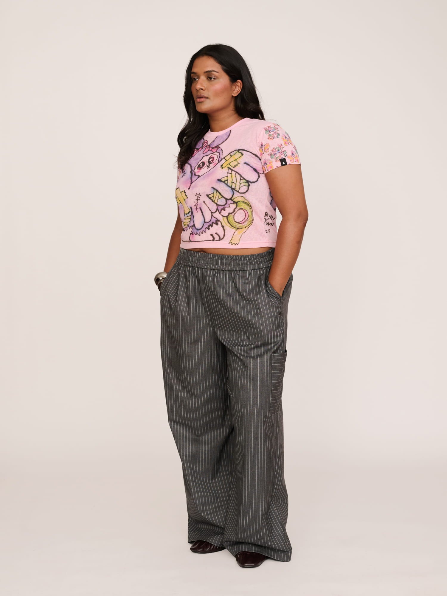Broken Wings Fitted T-Shirt - Image 7