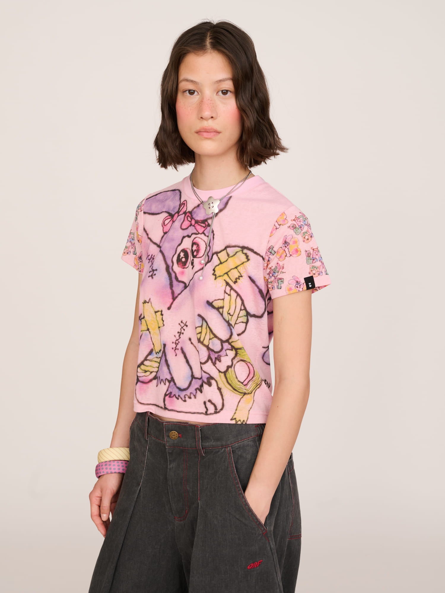 Broken Wings Fitted T-Shirt - Image 8