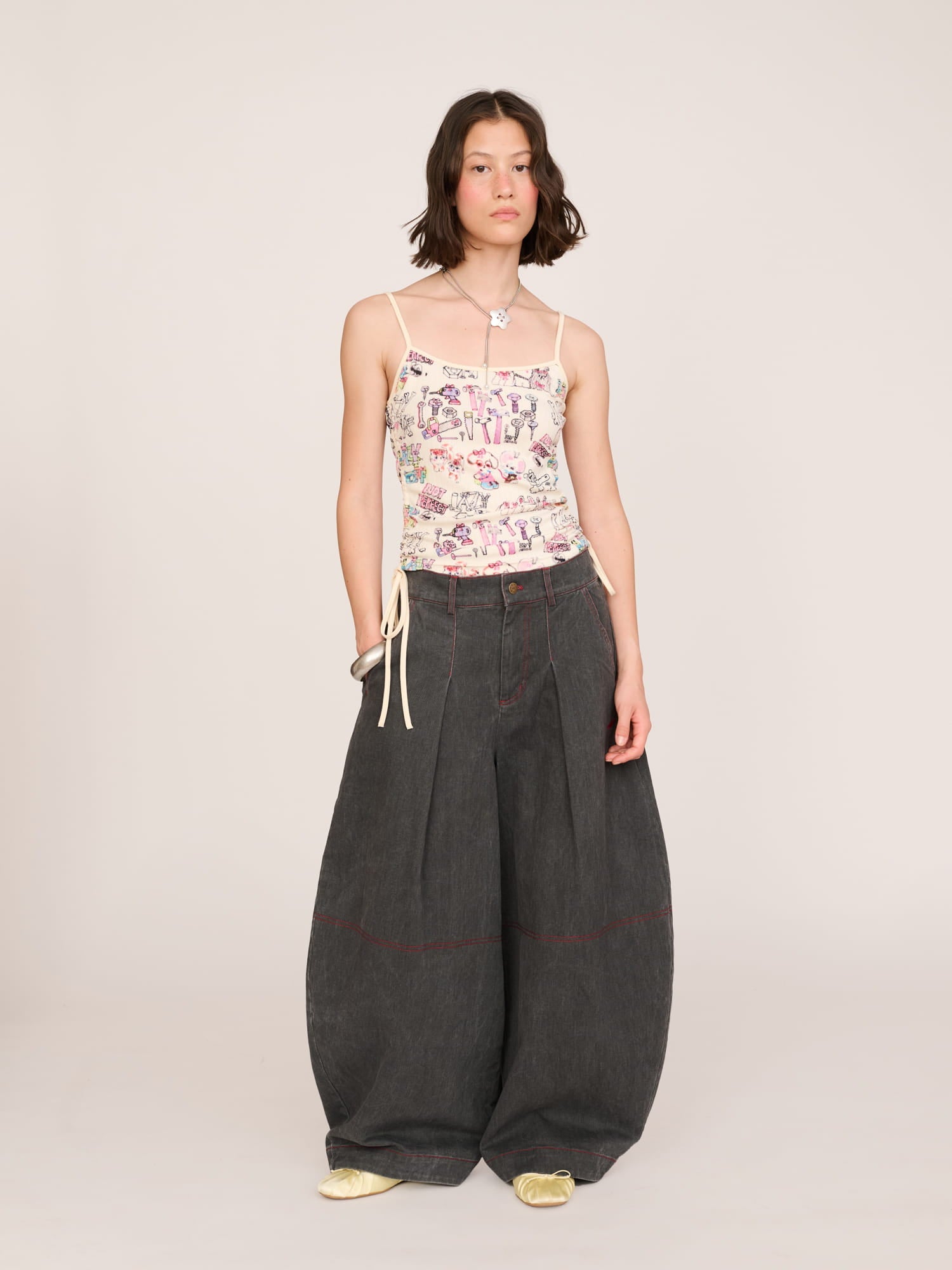 Not Perfect Ruched Vest - Image 4
