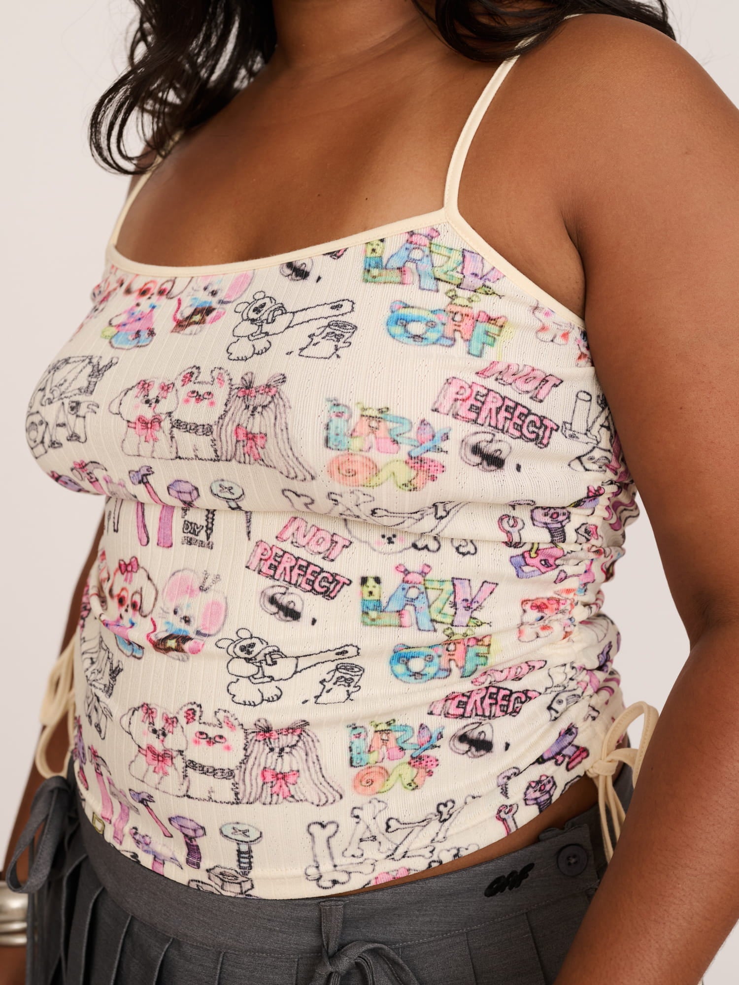 Not Perfect Ruched Vest - Image 5