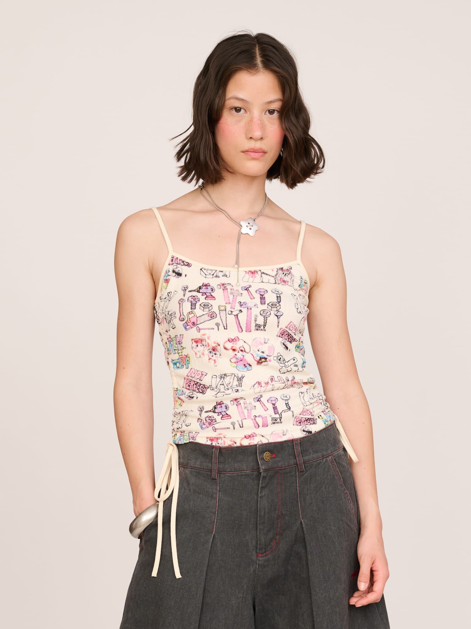 Not Perfect Ruched Vest - Image 6