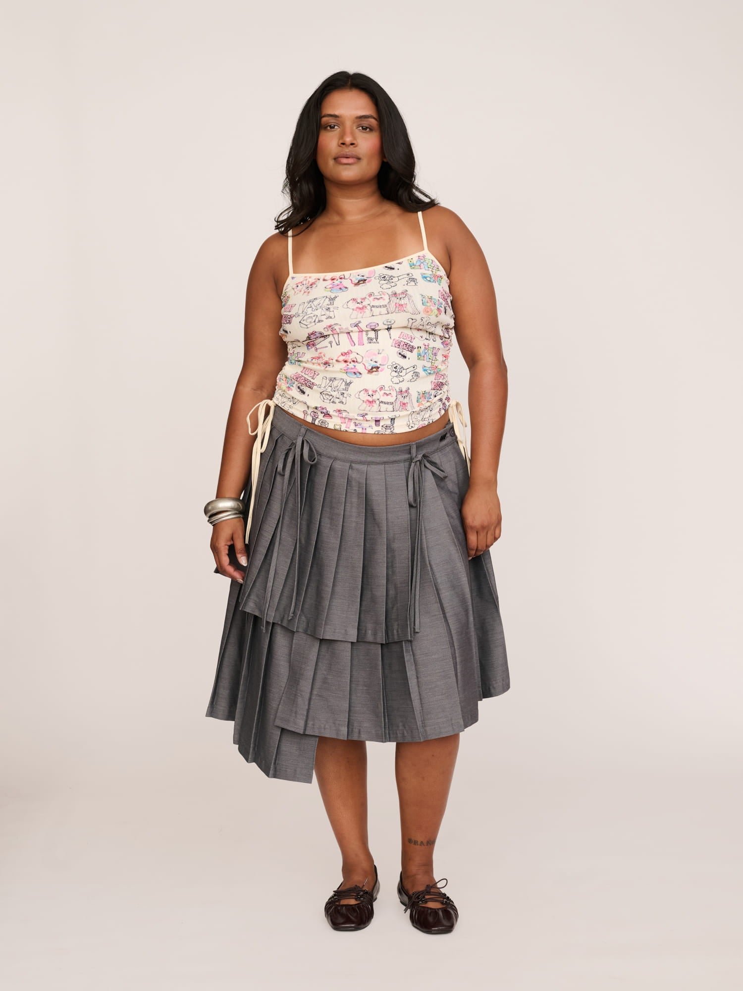 Not Perfect Ruched Vest - Image 7