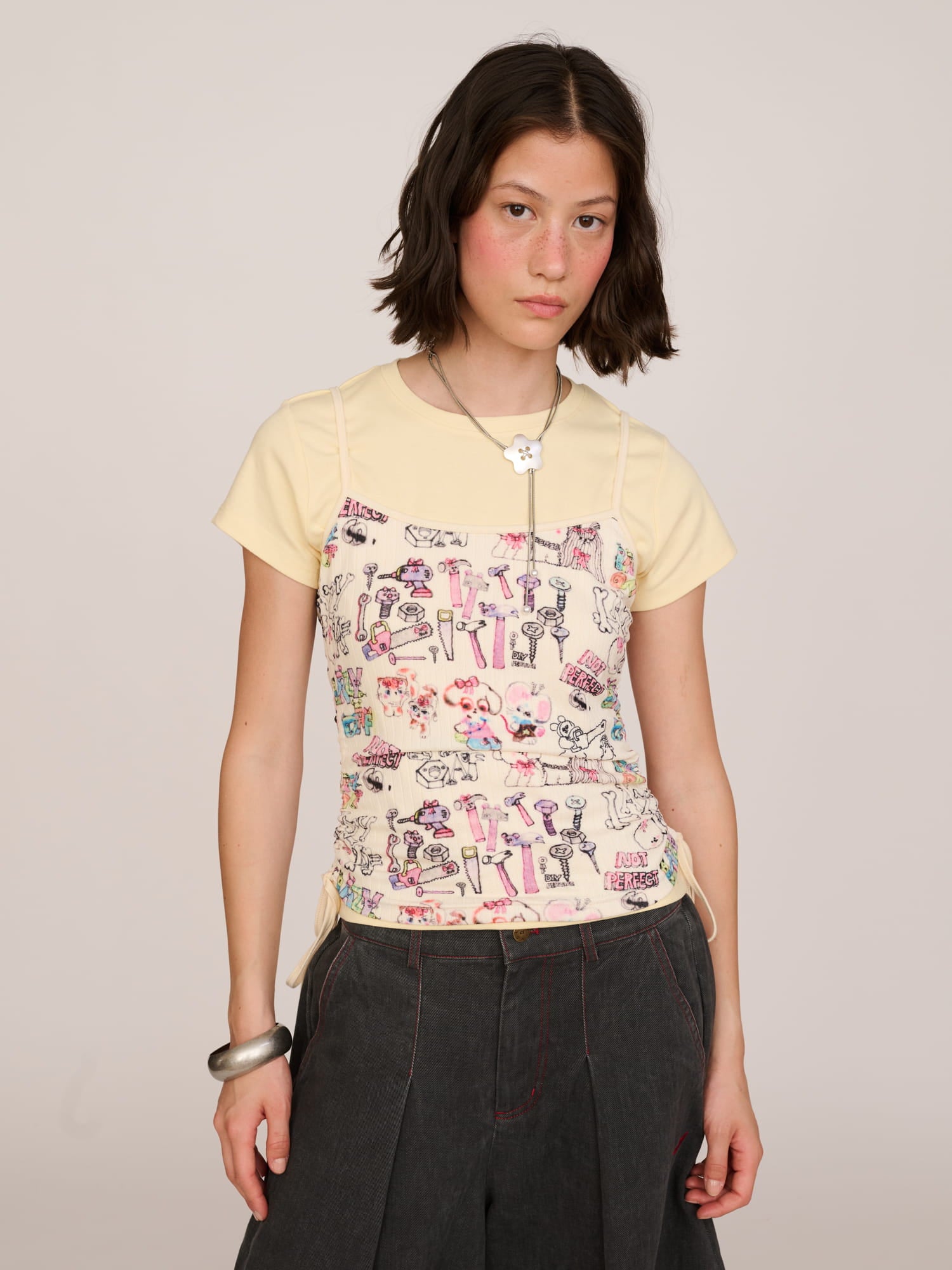 Not Perfect Ruched Vest - Image 8