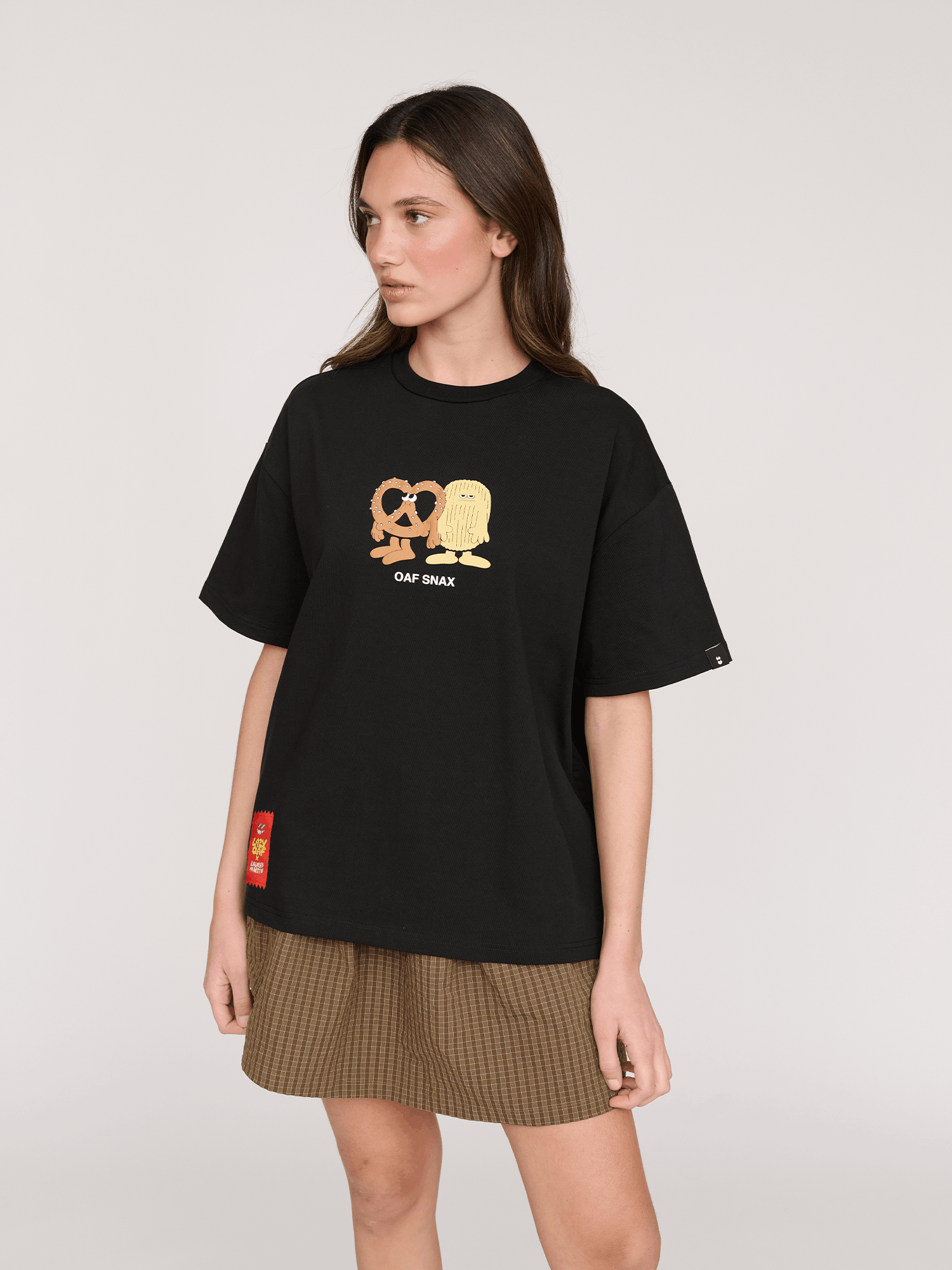 Lansean x Greta Ambrose Lansean Snax Black T-Shirt
