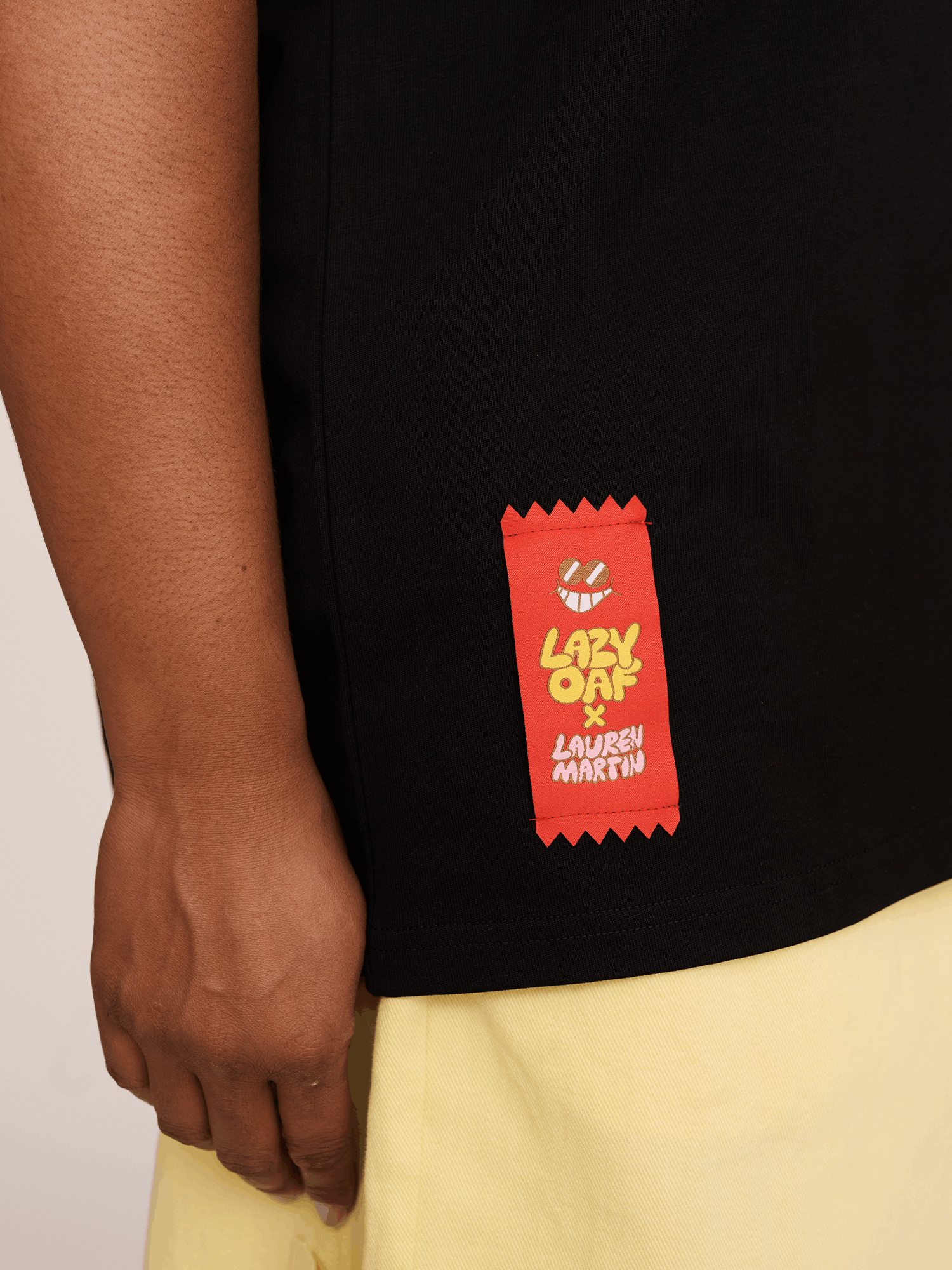Lansean x Greta Ambrose Lansean Snax Black T-Shirt - Image 4