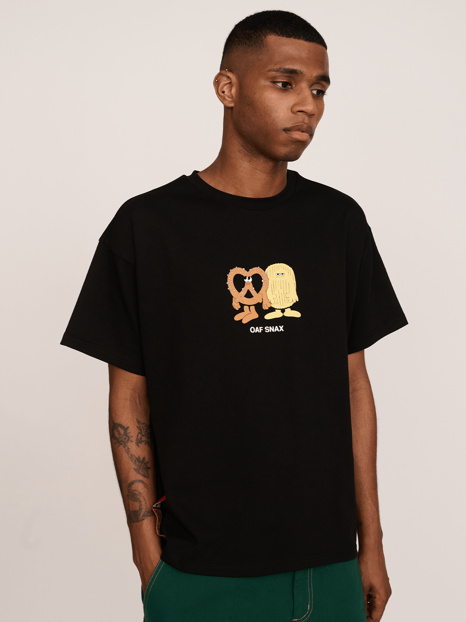Lansean x Greta Ambrose Lansean Snax Black T-Shirt - Image 6