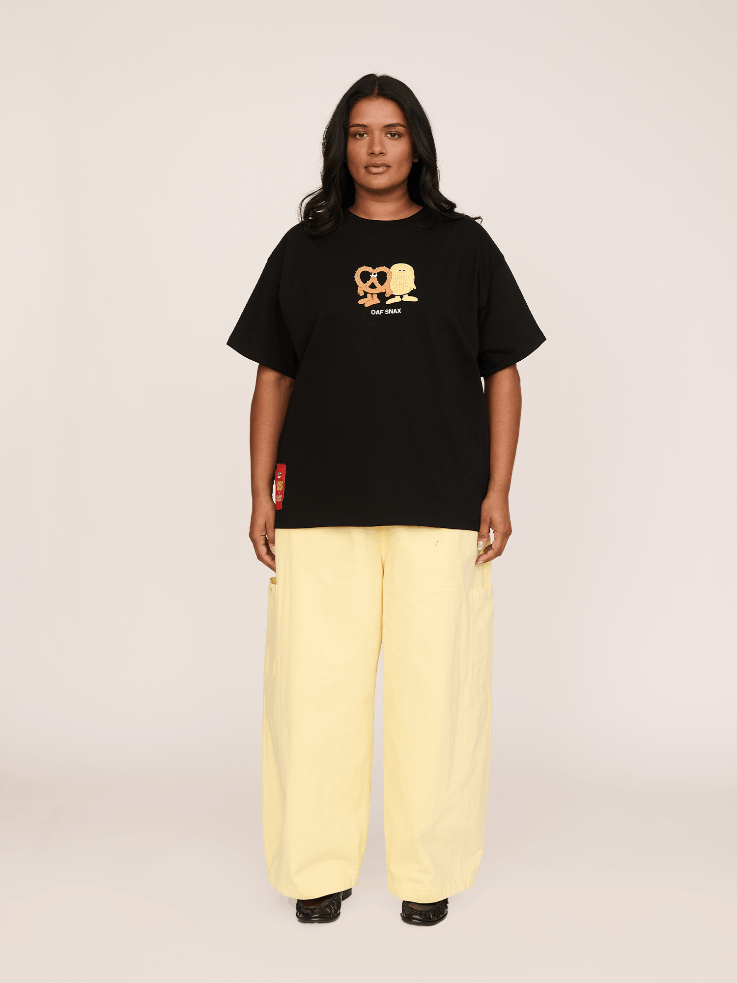 Lansean x Greta Ambrose Lansean Snax Black T-Shirt - Image 7