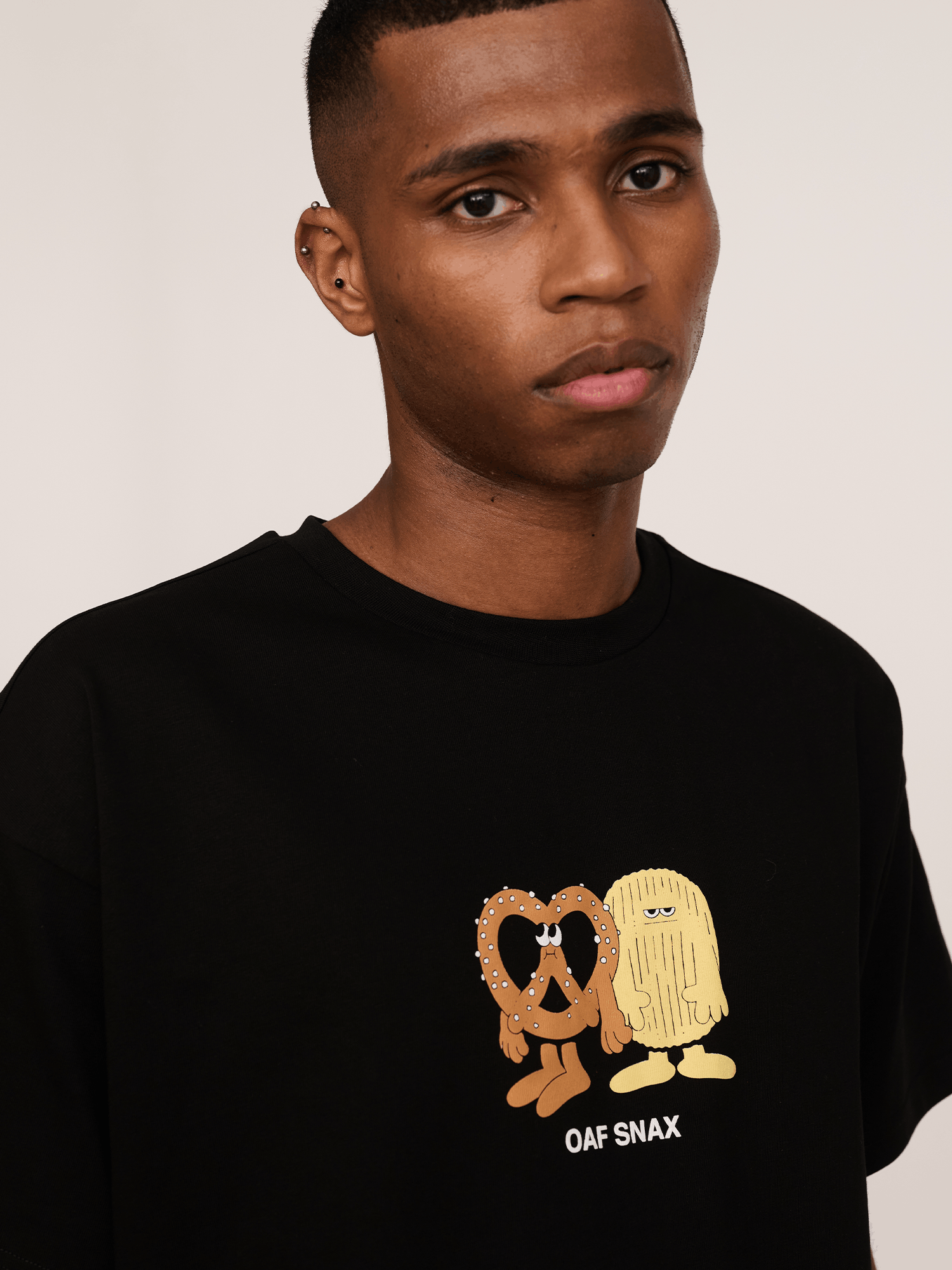 Lansean x Greta Ambrose Lansean Snax Black T-Shirt - Image 8