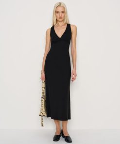 Black Brayden Knit Dress