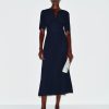Navy Nerine Dress